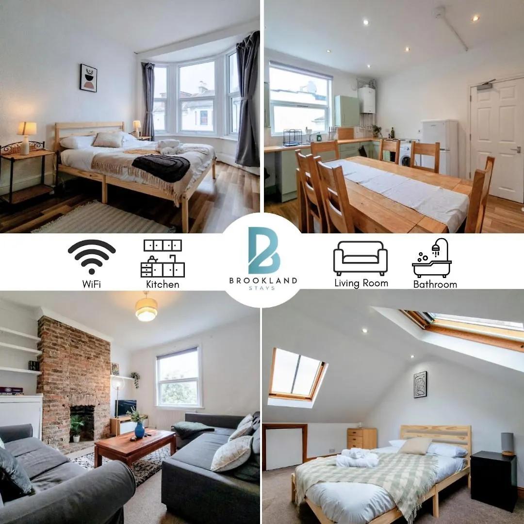 Furnished 4Br Home - Fast Wifi, Washer & Kitchen Brighton